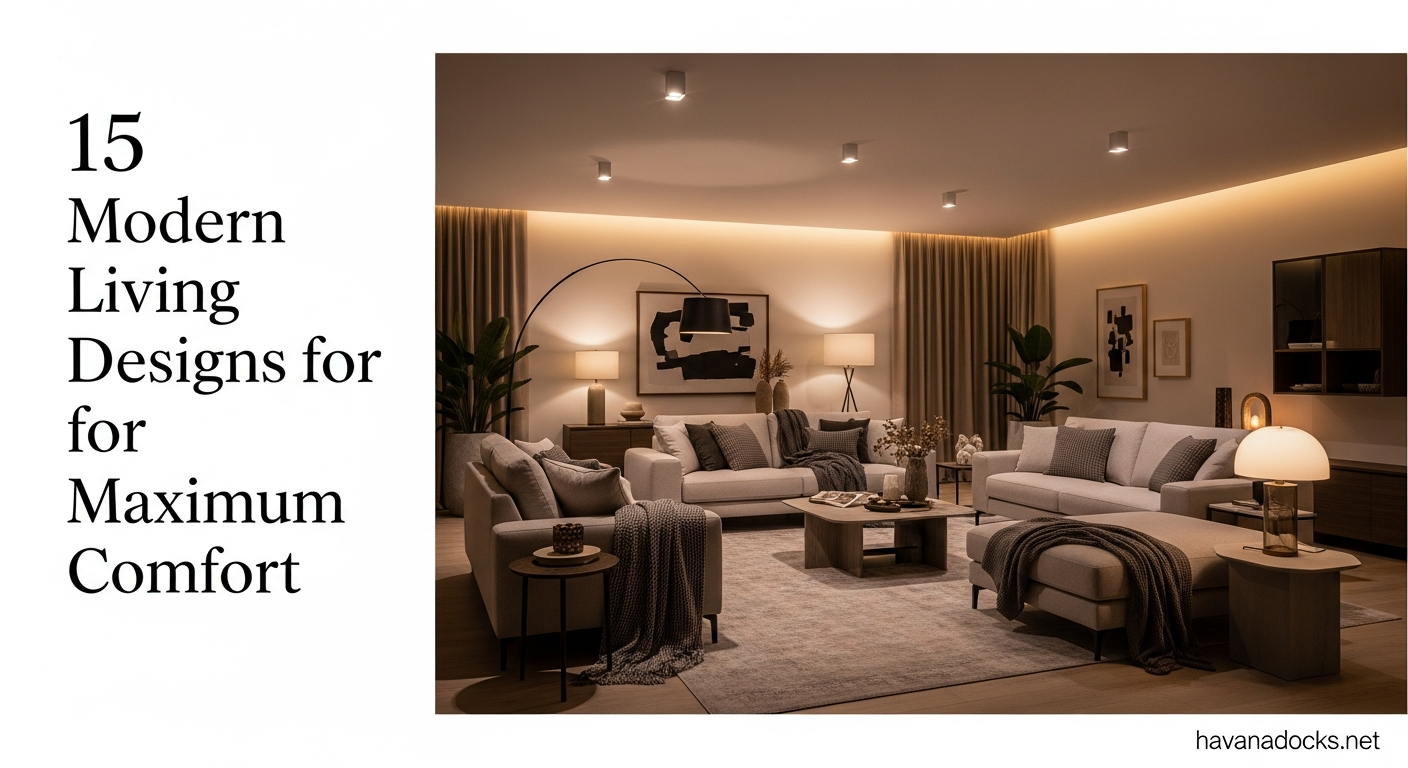 15 Modern Living Room Designs for Maximum Comfort 8 15 Modern Living Room Designs for Maximum Comfort