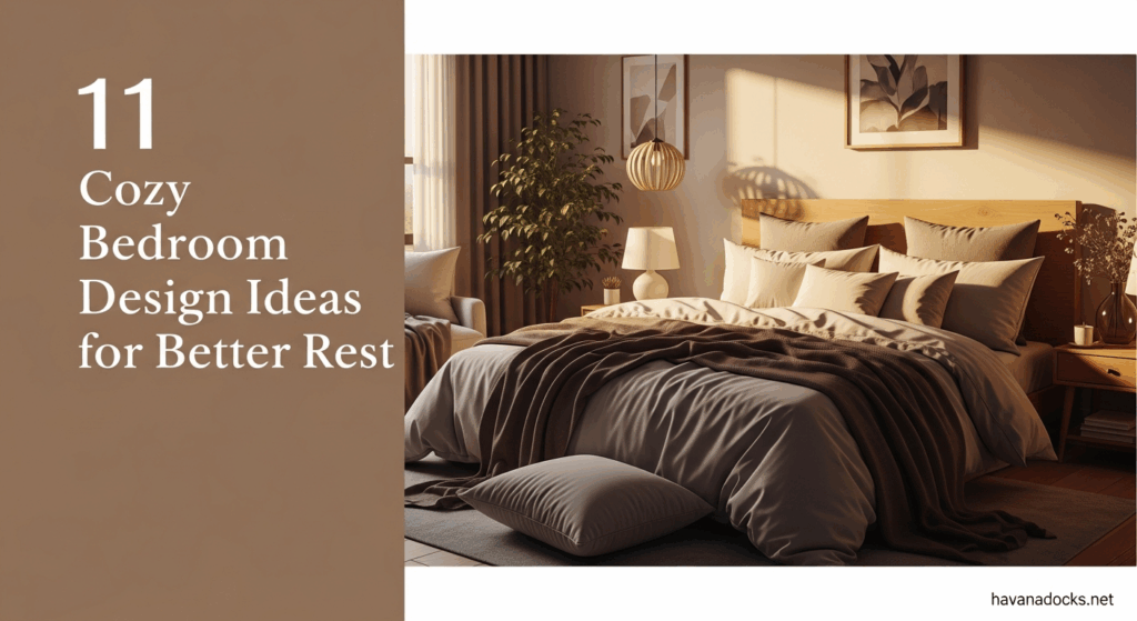 11 Cozy Bedroom Design Ideas for Better Rest