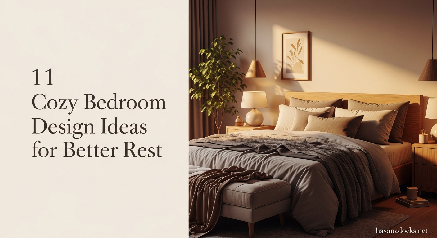 11 Cozy Bedroom Design Ideas for Better Rest