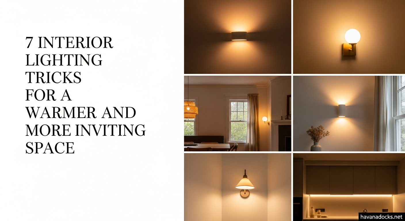 7 Interior Lighting Tricks for a Warmer and More Inviting Space