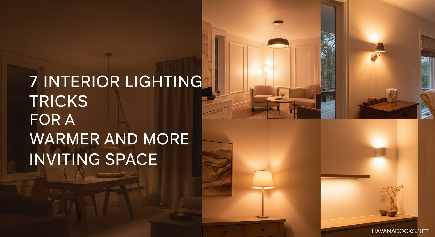 7 Interior Lighting Tricks for a Warmer and More Inviting Space