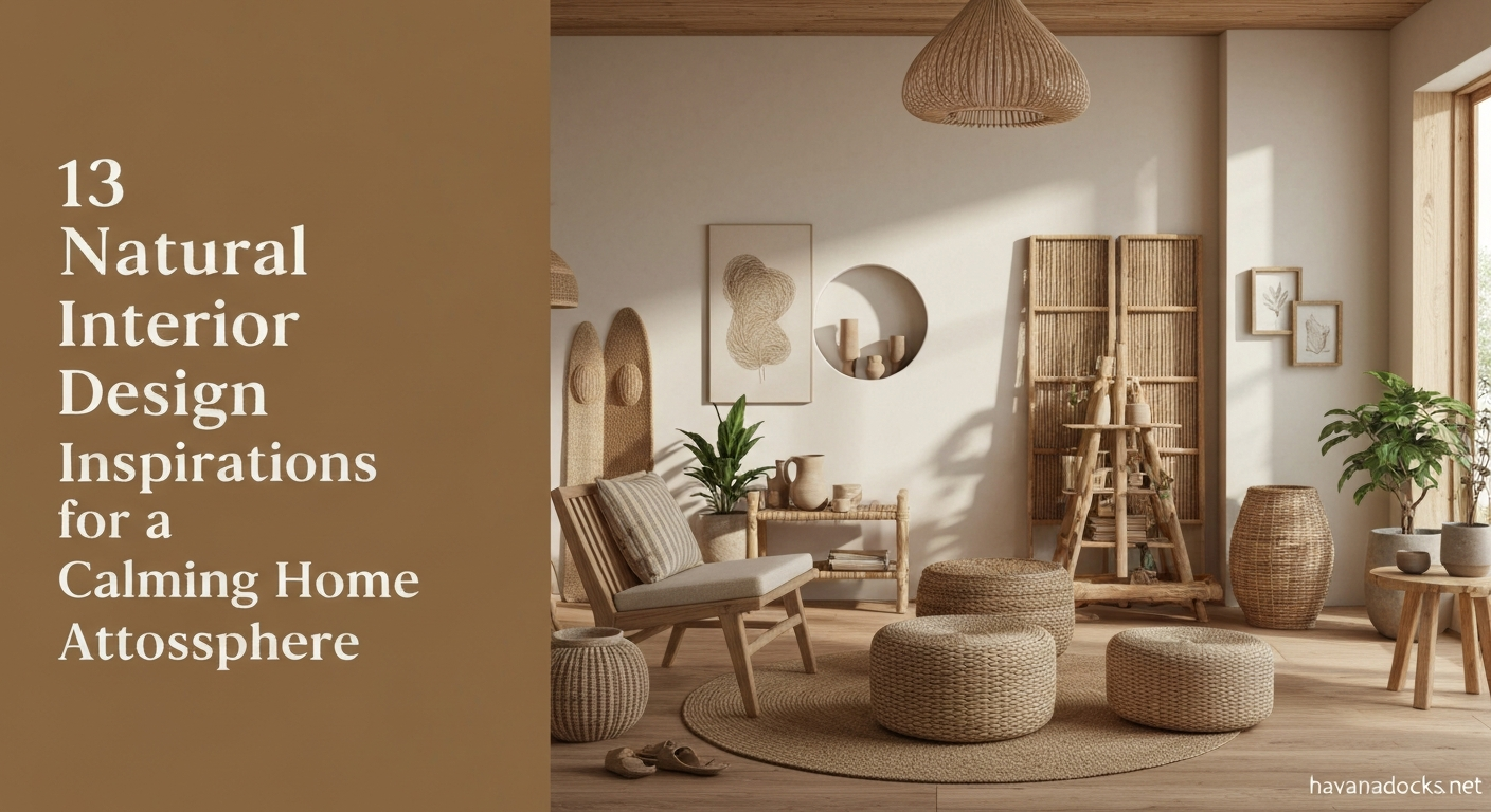 13 Natural Interior Design Inspirations for a Calming Home Atmosphere 8 13 Natural Interior Design Inspirations for a Calming Home Atmosphere