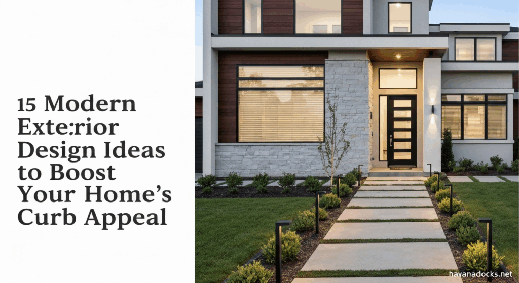 15 Modern Exterior Design Ideas to Boost Your Home’s Curb Appeal