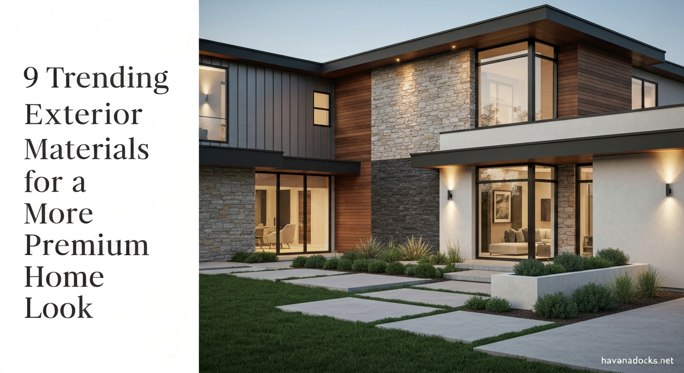 9 Trending Exterior Materials for a More Premium Home Look 9 9 Trending Exterior Materials for a More Premium Home Look