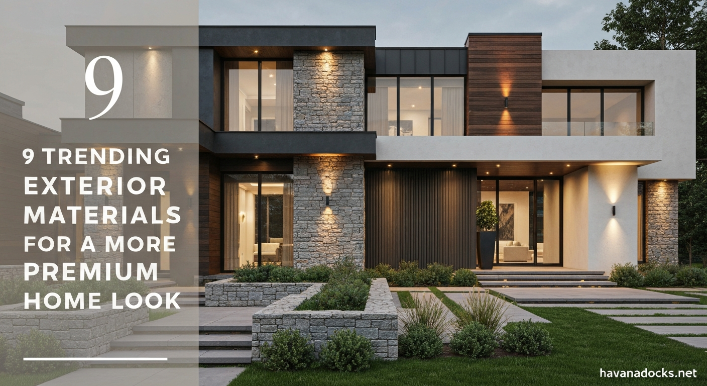 9 Trending Exterior Materials for a More Premium Home Look 10 9 Trending Exterior Materials for a More Premium Home Look