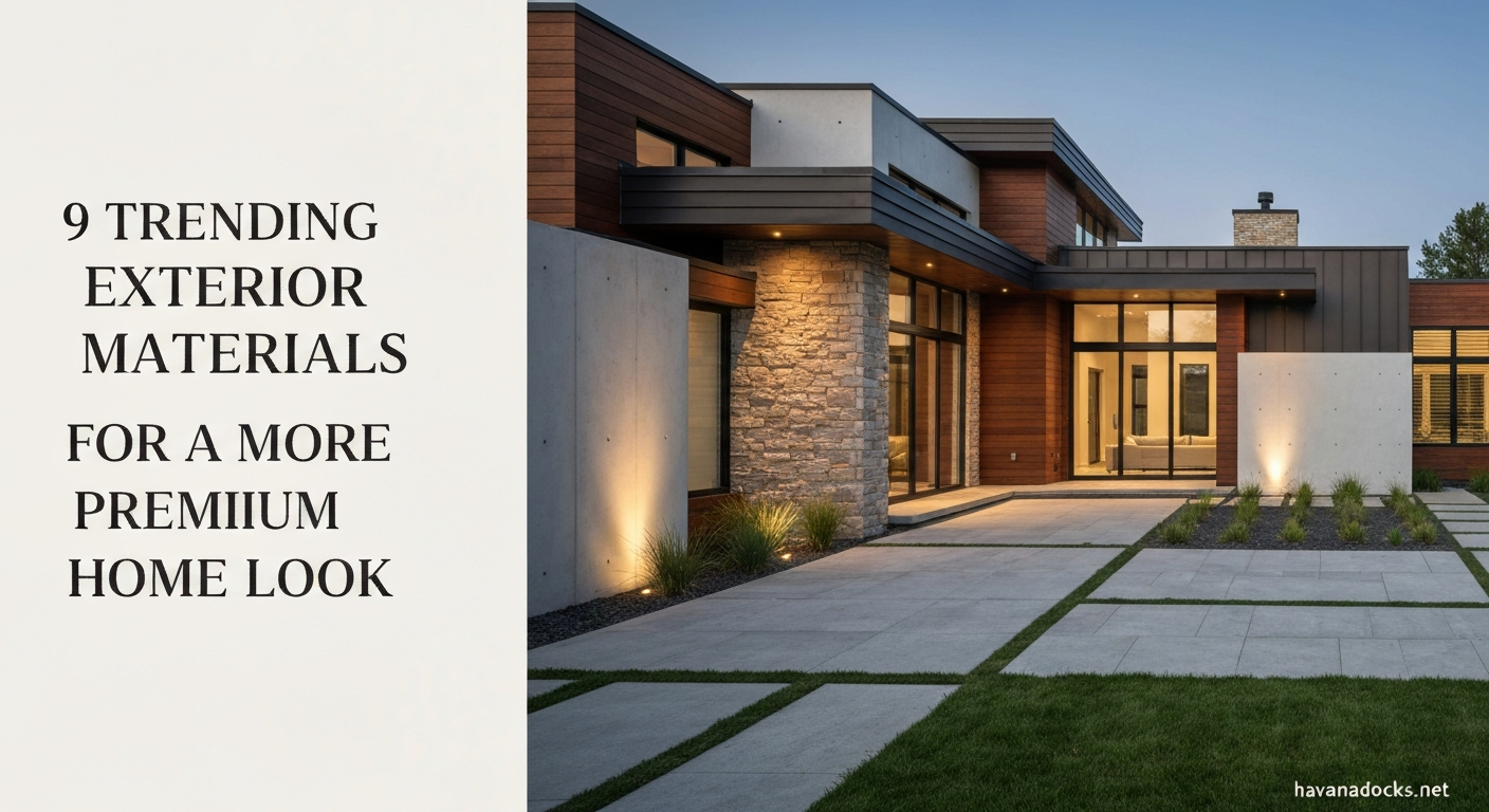 9 Trending Exterior Materials for a More Premium Home Look 8 9 Trending Exterior Materials for a More Premium Home Look
