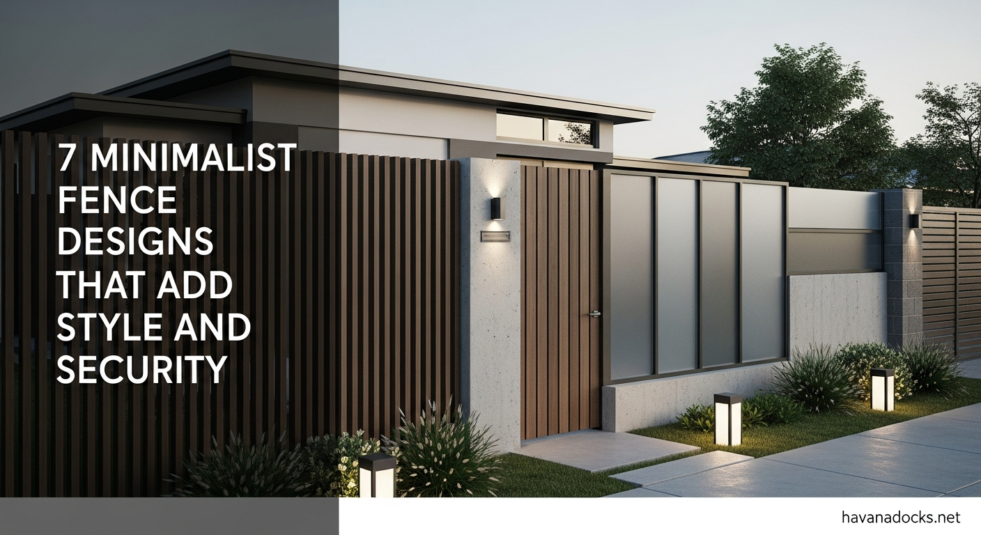 7 Minimalist Fence Designs That Add Style and Security 10 7 Minimalist Fence Designs That Add Style and Security