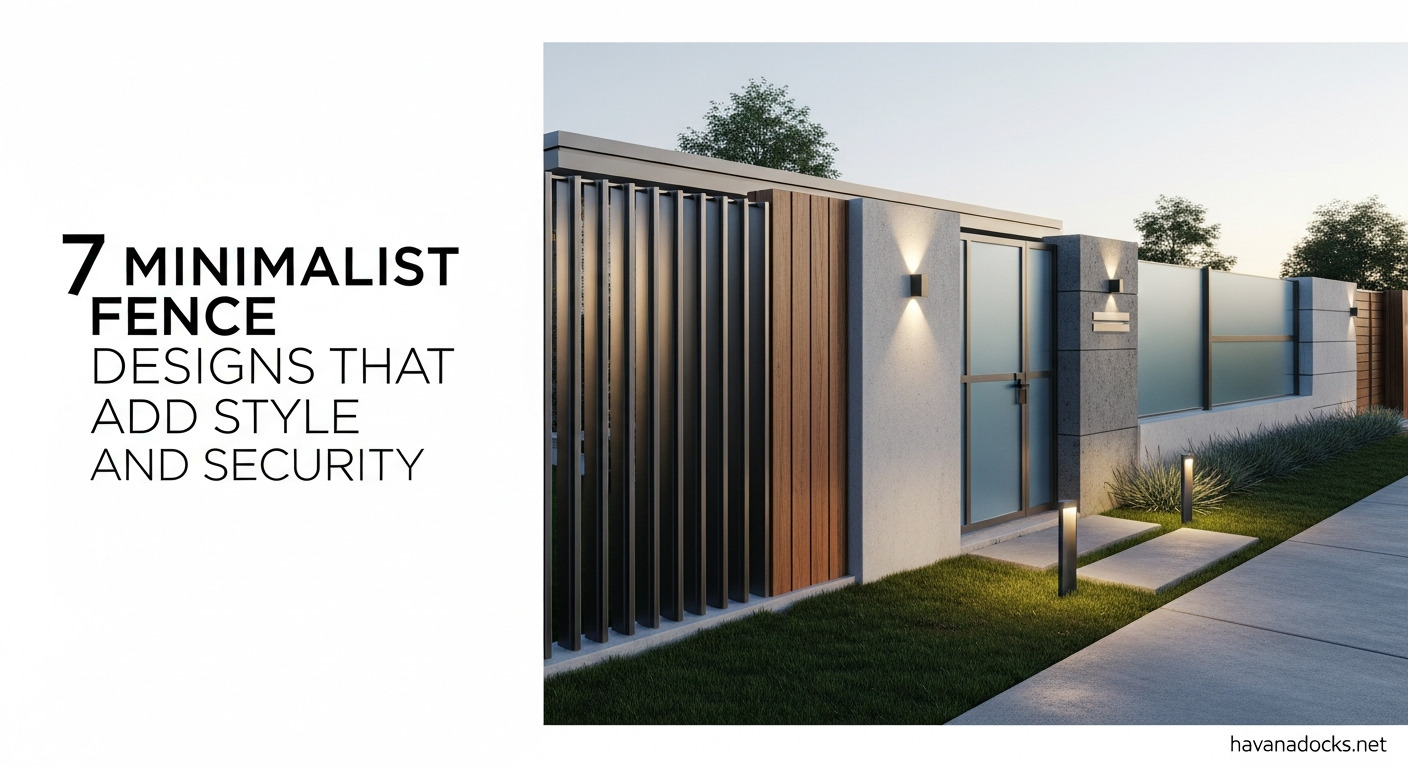7 Minimalist Fence Designs That Add Style and Security 8 7 Minimalist Fence Designs That Add Style and Security