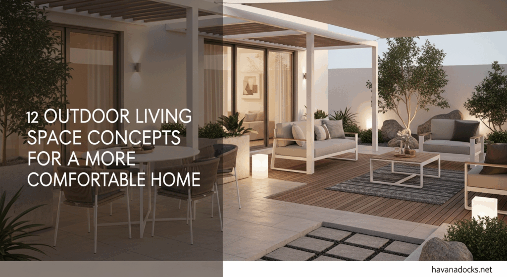 12 Outdoor Living Space Concepts for a More Comfortable Home