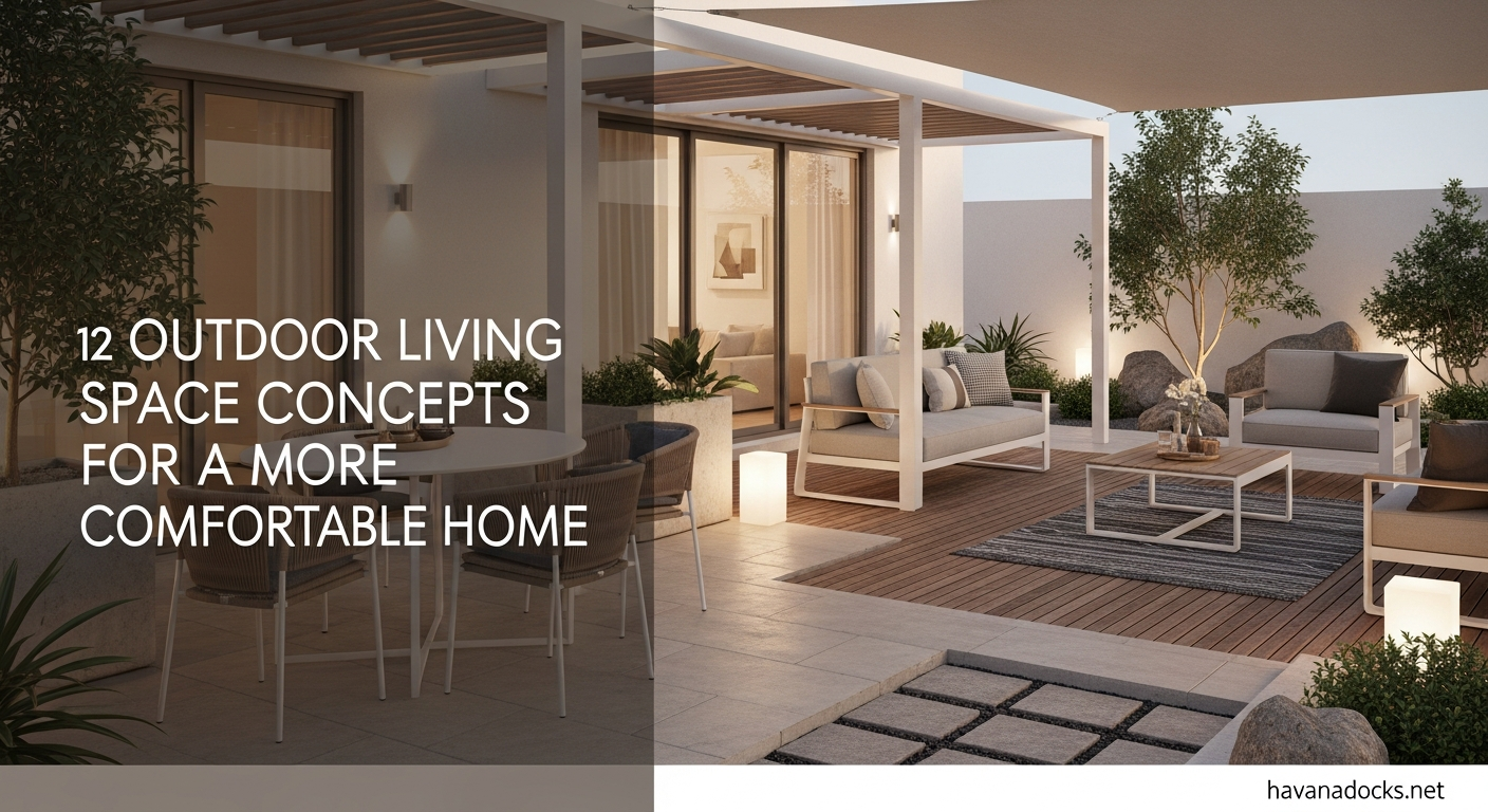 12 Outdoor Living Space Concepts for a More Comfortable Home 9 12 Outdoor Living Space Concepts for a More Comfortable Home