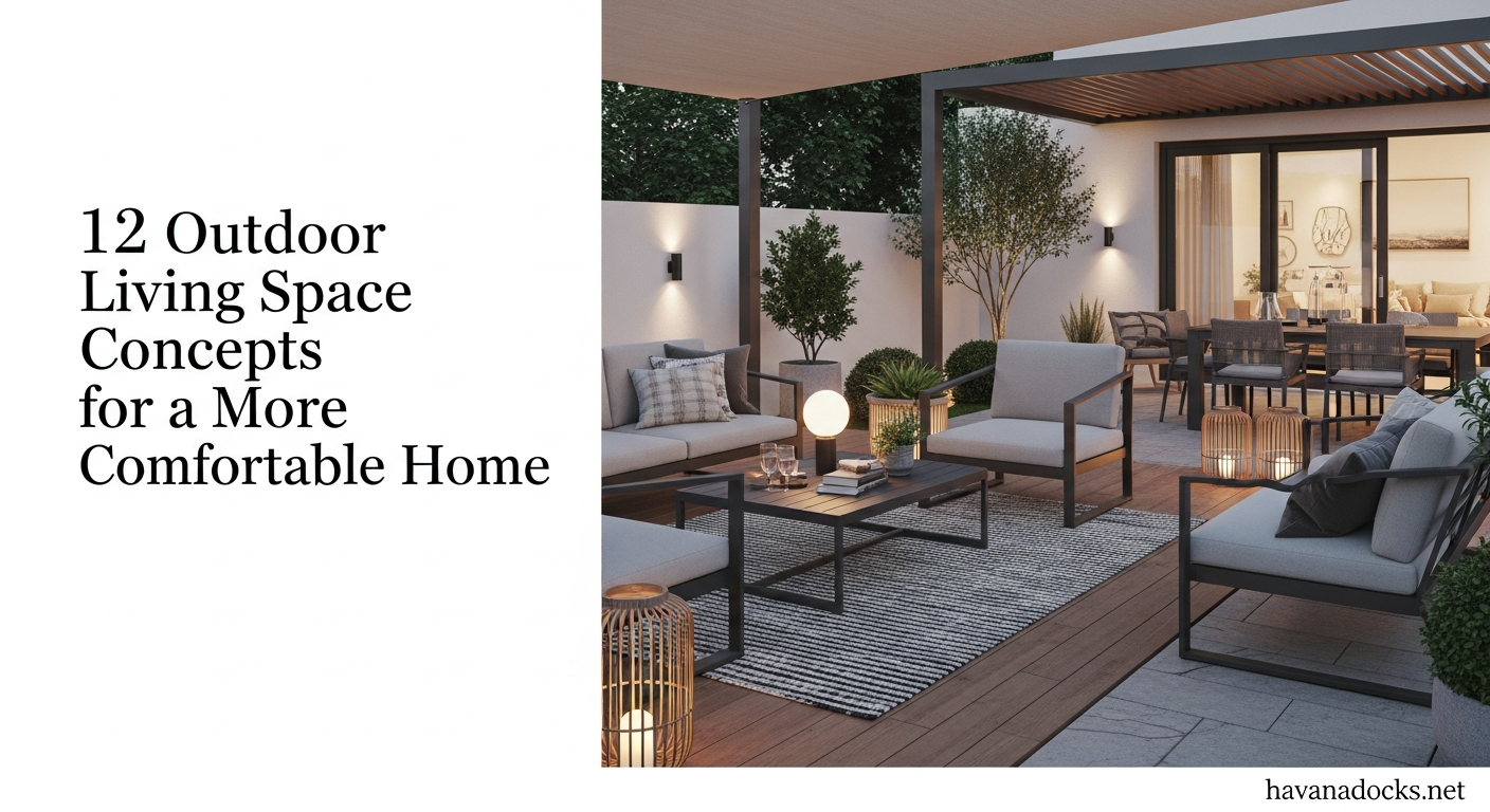12 Outdoor Living Space Concepts for a More Comfortable Home 8 12 Outdoor Living Space Concepts for a More Comfortable Home