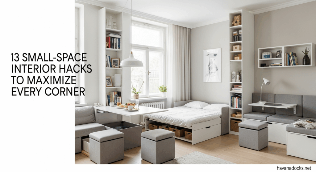 13 Small-Space Interior Hacks to Maximize Every Corner