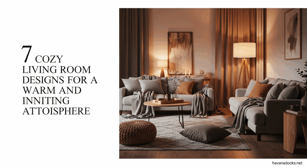 7 Cozy Living Room Designs for a Warm and Inviting Atmosphere