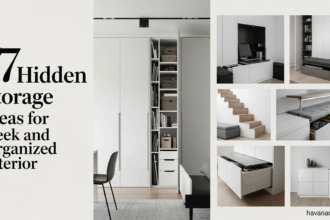 17 Hidden Storage Ideas for a Sleek and Organized Interior