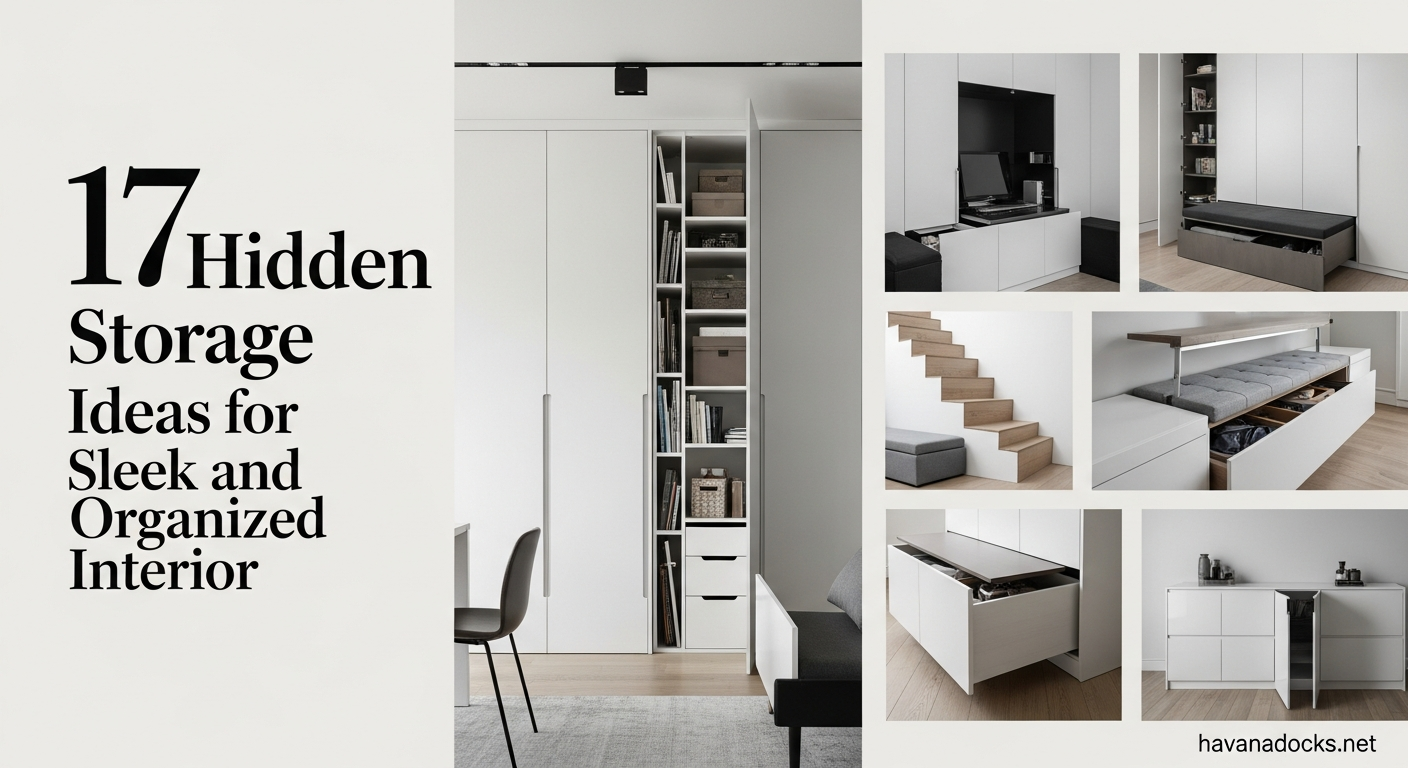 17 Hidden Storage Ideas for a Sleek and Organized Interior 66 17 Hidden Storage Ideas for a Sleek and Organized Interior