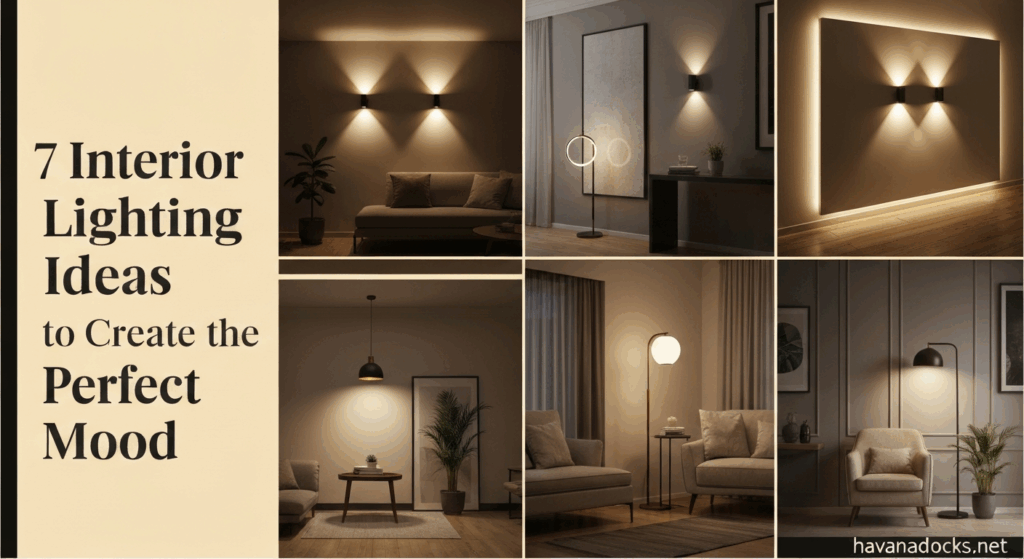 7 Interior Lighting Ideas to Create the Perfect Mood