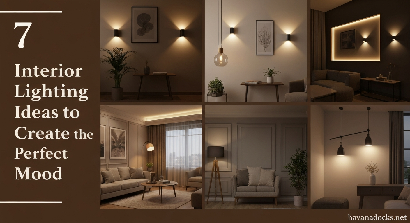 7 Interior Lighting Ideas to Create the Perfect Mood