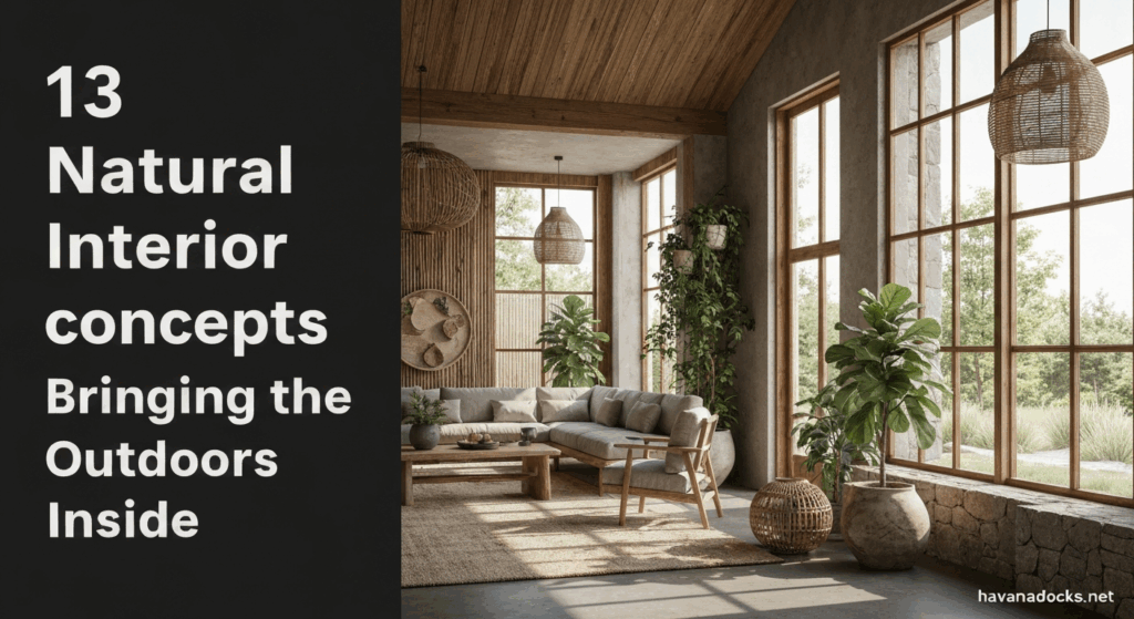 13 Natural Interior Concepts Bringing the Outdoors Inside