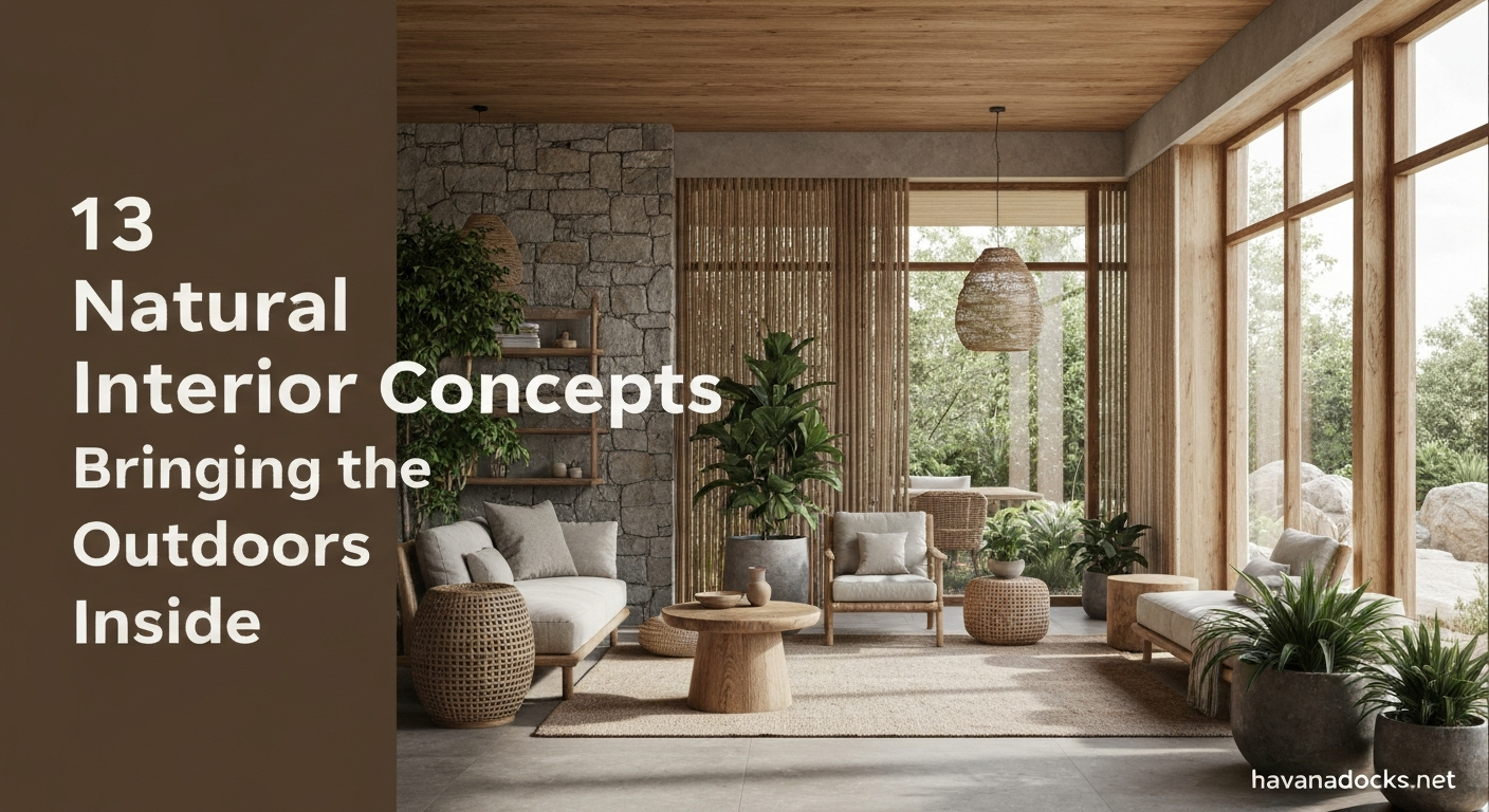 13 Natural Interior Concepts Bringing the Outdoors Inside
