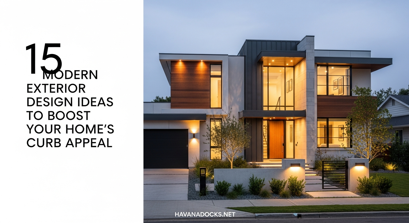 15 Modern Exterior Design Ideas to Boost Your Home’s Curb Appeal 9 15 Modern Exterior Design Ideas to Boost Your Home’s Curb Appeal