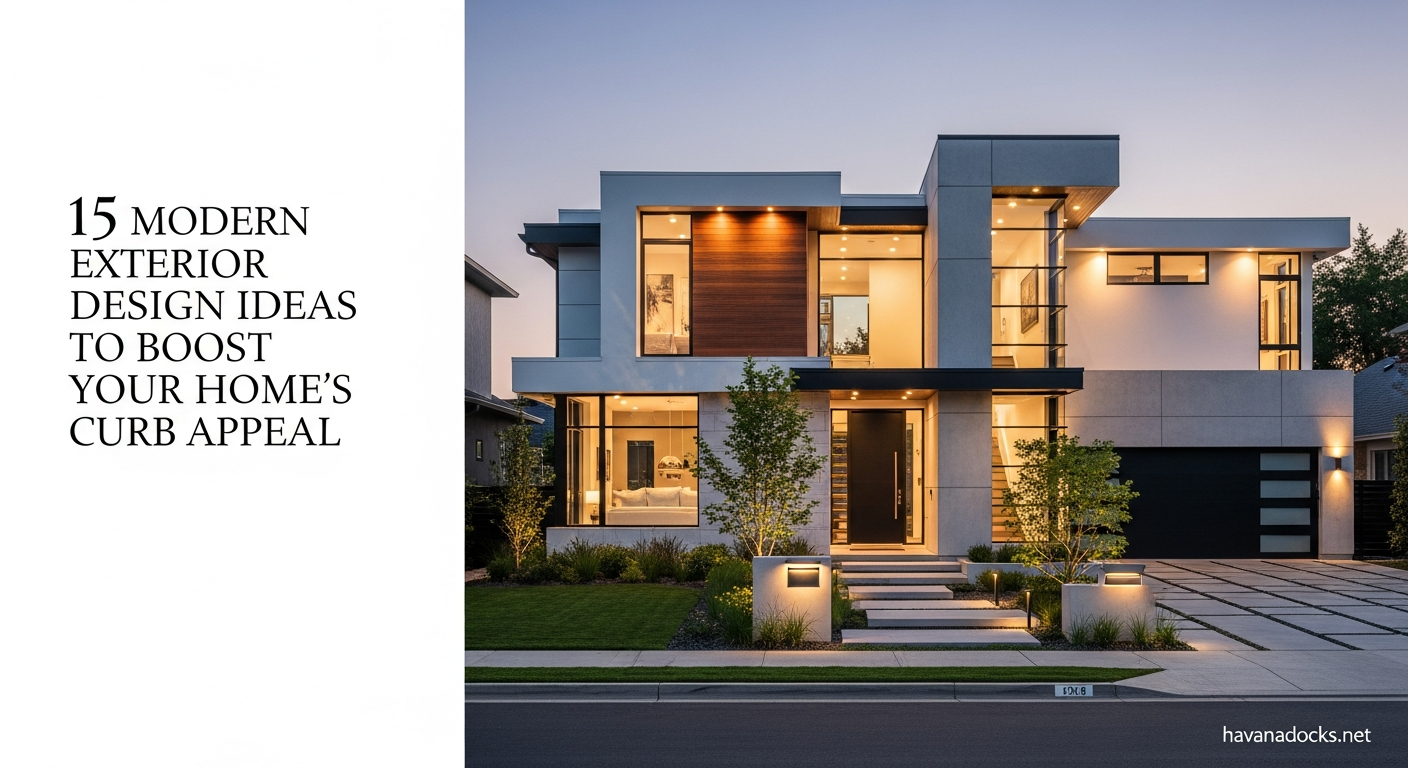 15 Modern Exterior Design Ideas to Boost Your Home’s Curb Appeal 8 15 Modern Exterior Design Ideas to Boost Your Home’s Curb Appeal