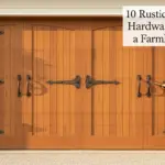 Rustic Garage Door Hardware Ideas