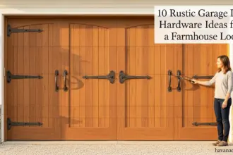 Rustic Garage Door Hardware Ideas