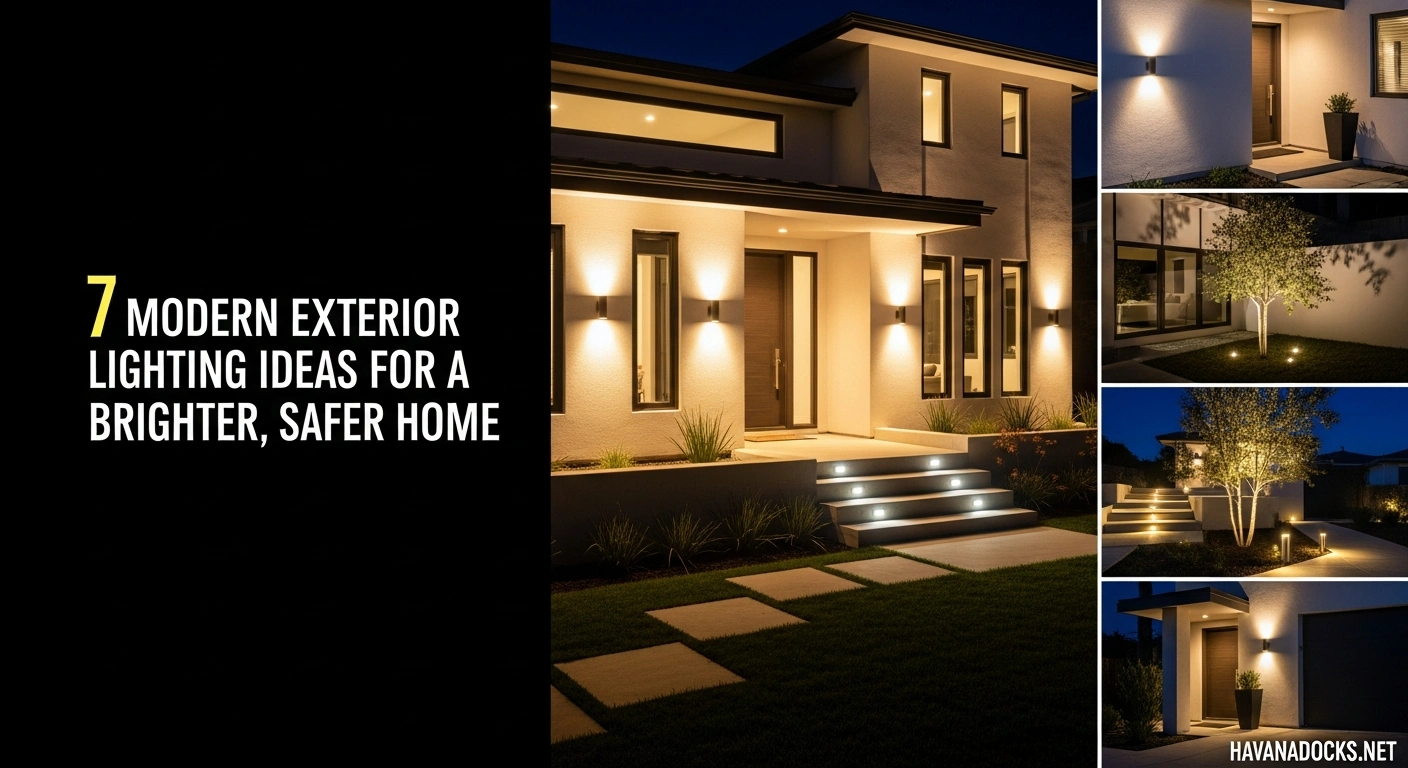 7 Modern Exterior Lighting Ideas for a Brighter, Safer Home 9 7 Modern Exterior Lighting Ideas for a Brighter, Safer Home
