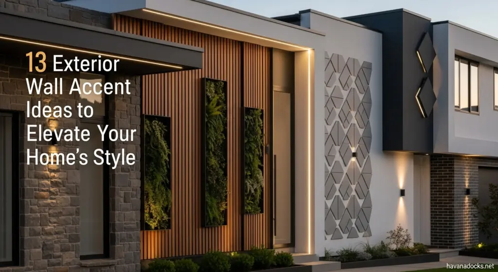 13 Exterior Wall Accent Ideas to Elevate Your Home’s Style
