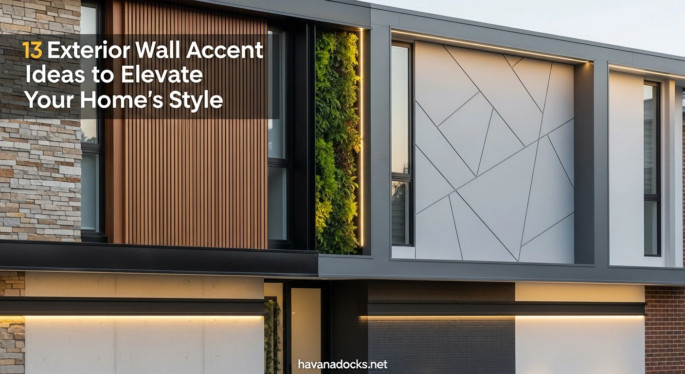 13 Exterior Wall Accent Ideas to Elevate Your Home’s Style
