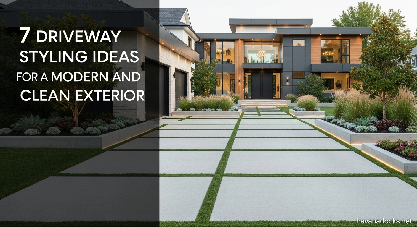 7 Driveway Styling Ideas for a Modern and Clean Exterior 8 7 Driveway Styling Ideas for a Modern and Clean Exterior