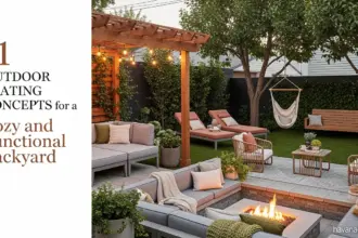11 Outdoor Seating Concepts for a Cozy and Functional Backyard 15 11 Outdoor Seating Concepts for a Cozy and Functional Backyard
