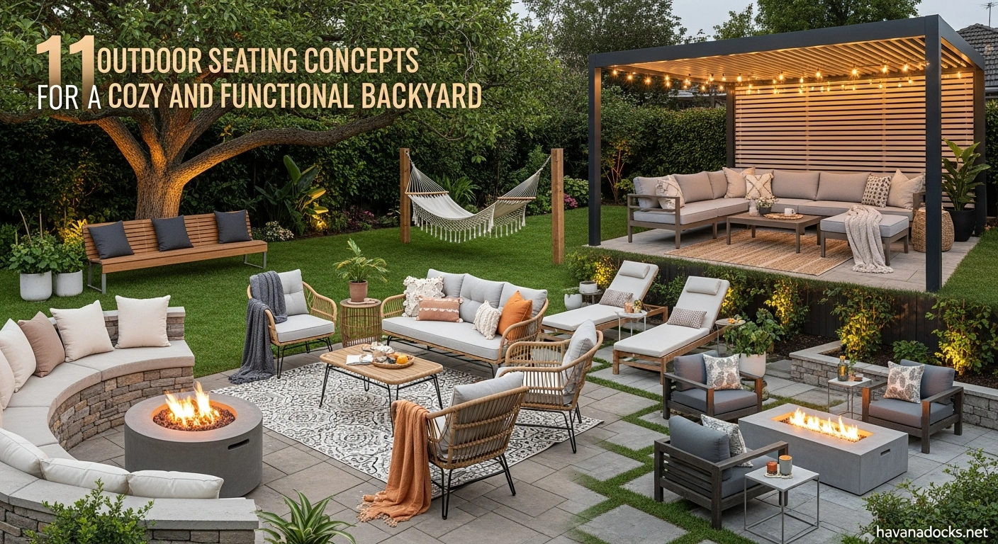 11 Outdoor Seating Concepts for a Cozy and Functional Backyard 8 11 Outdoor Seating Concepts for a Cozy and Functional Backyard