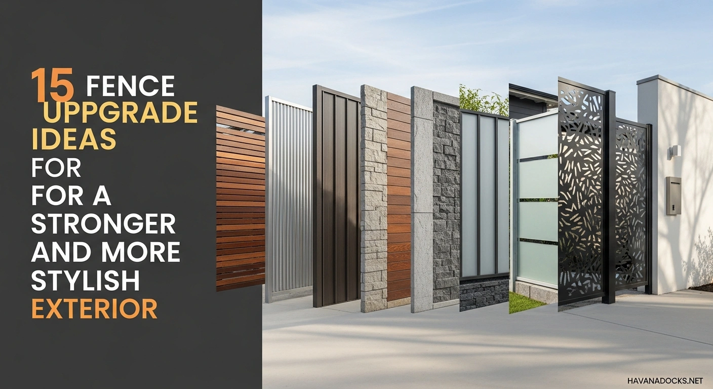 15 Fence Upgrade Ideas for a Stronger and More Stylish Exterior 10 15 Fence Upgrade Ideas for a Stronger and More Stylish Exterior