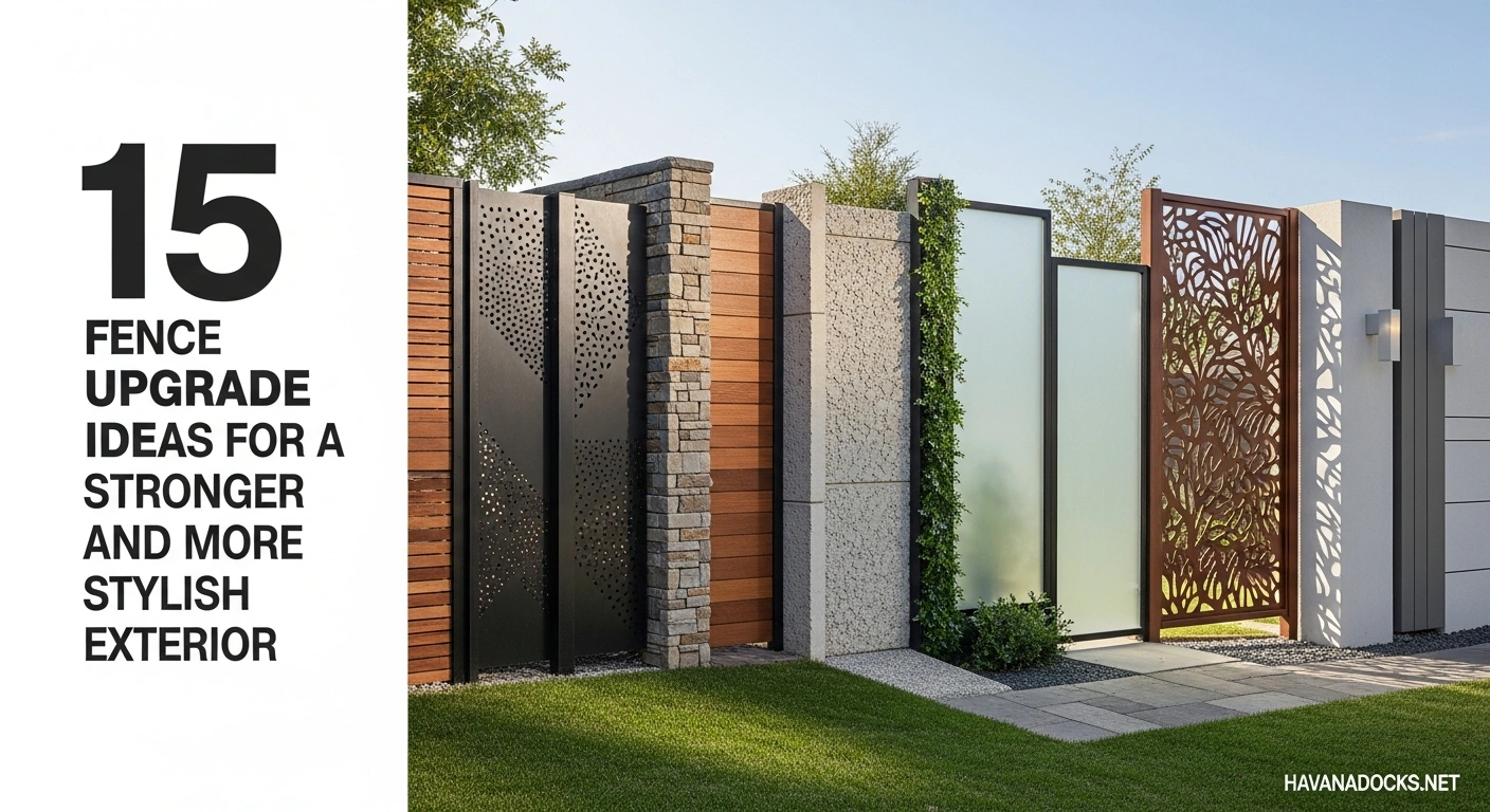 15 Fence Upgrade Ideas for a Stronger and More Stylish Exterior 9 15 Fence Upgrade Ideas for a Stronger and More Stylish Exterior