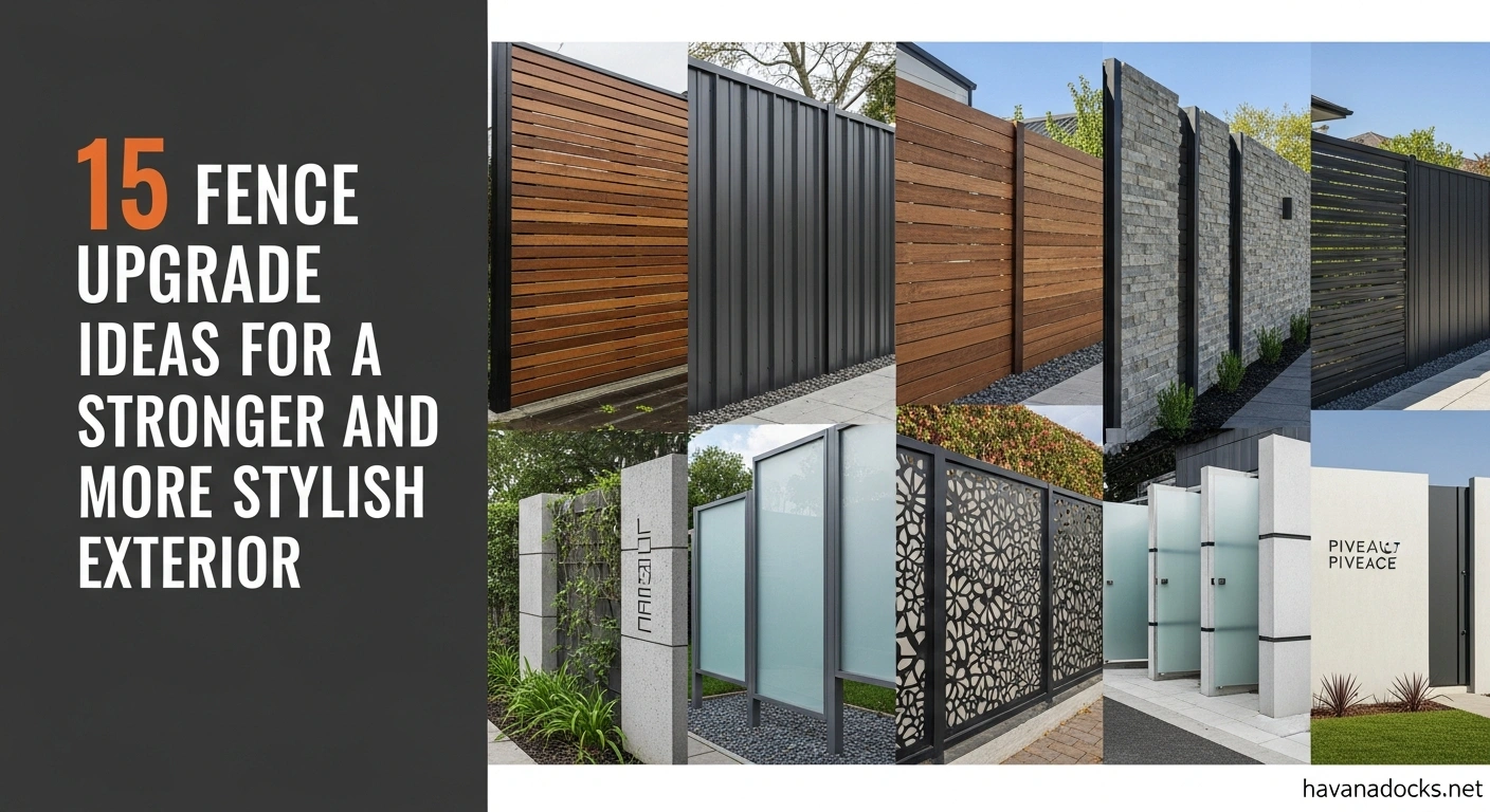 15 Fence Upgrade Ideas for a Stronger and More Stylish Exterior 8 15 Fence Upgrade Ideas for a Stronger and More Stylish Exterior