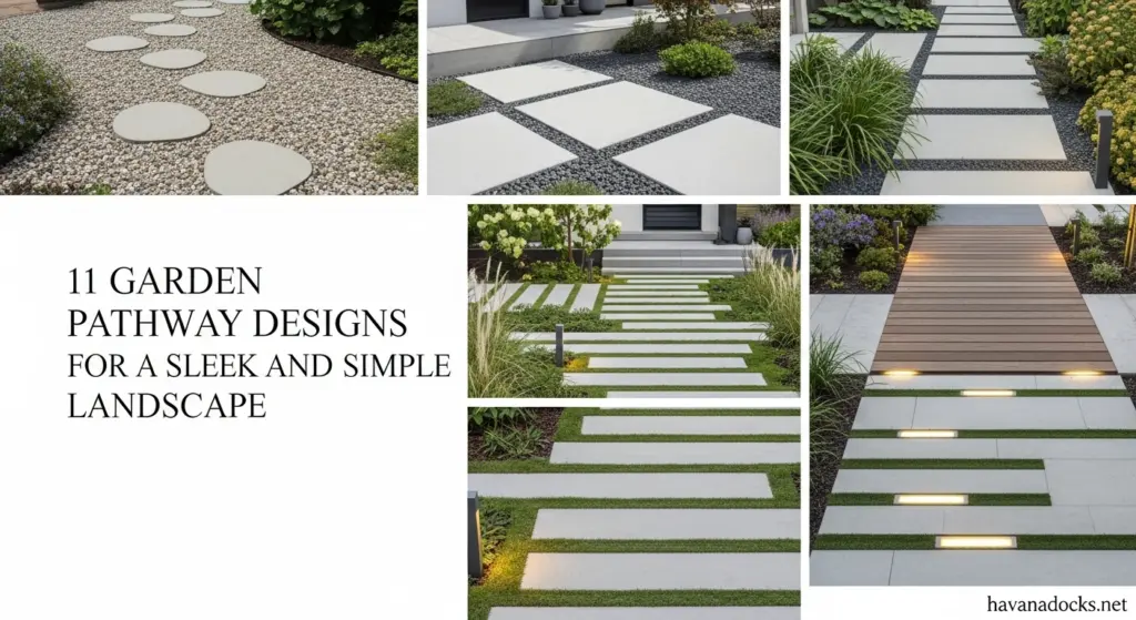 11 Garden Pathway Designs for a Sleek and Simple Landscape