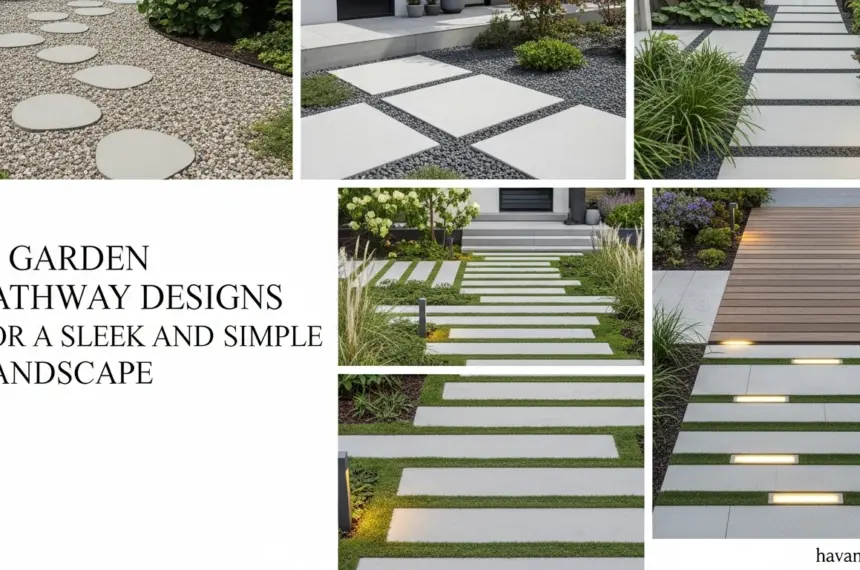 11 Garden Pathway Designs for a Sleek and Simple Landscape 38 11 Garden Pathway Designs for a Sleek and Simple Landscape