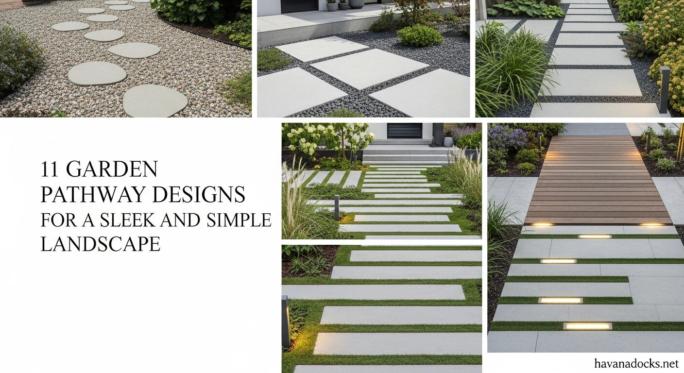 11 Garden Pathway Designs for a Sleek and Simple Landscape 10 11 Garden Pathway Designs for a Sleek and Simple Landscape
